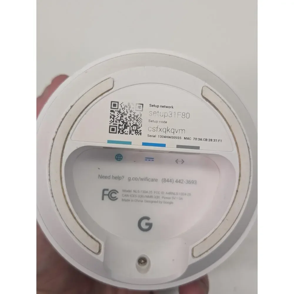 Google Wifi Router‎ or Mesh add-on Model AC-1304-25